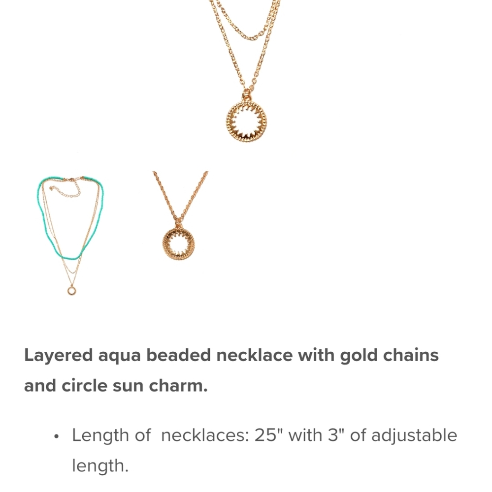 3/$25 Gemma Simone circulus necklace - Picture 3 of 3